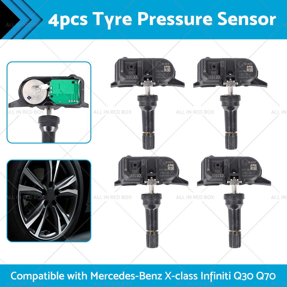 4PCS Tyre Pressure Sensor 40700-5ZH0A Suitable for Mercedes X Class 2017-2020-1