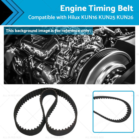1KD-FTV Engine Timing Belt Suitable for Hilux KUN16 KUN25 KUN26 3. 0L Diesel-0
