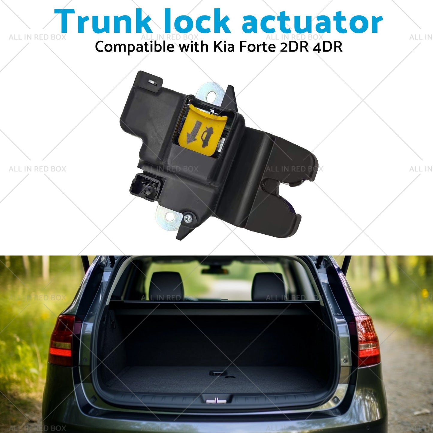 Trunk Lock Actuator Suitable For 2013-2018 Kia Forte 2Dr 4Dr-4