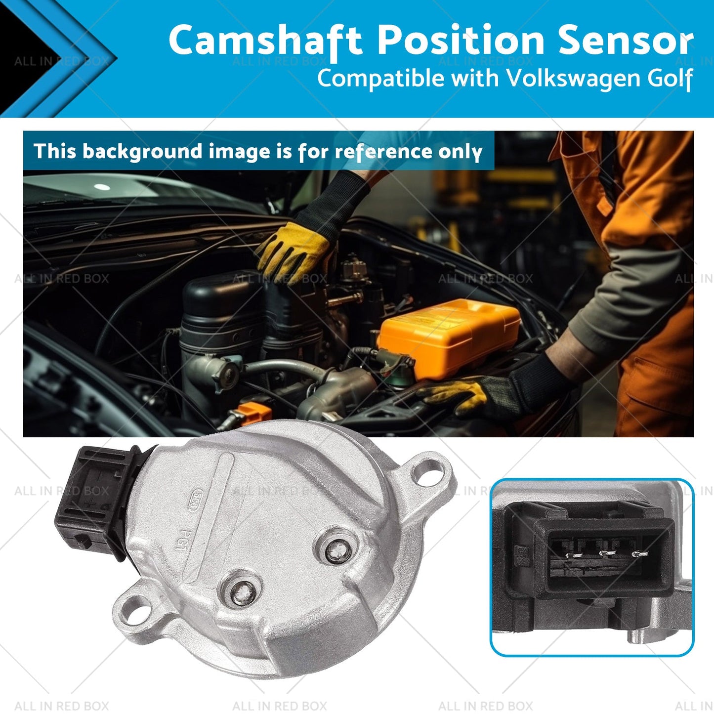 Camshaft Position Sensor Suitable for 97-10 Volkswagen Golf Audi TT 1. 8 2. 8 2. 0-0