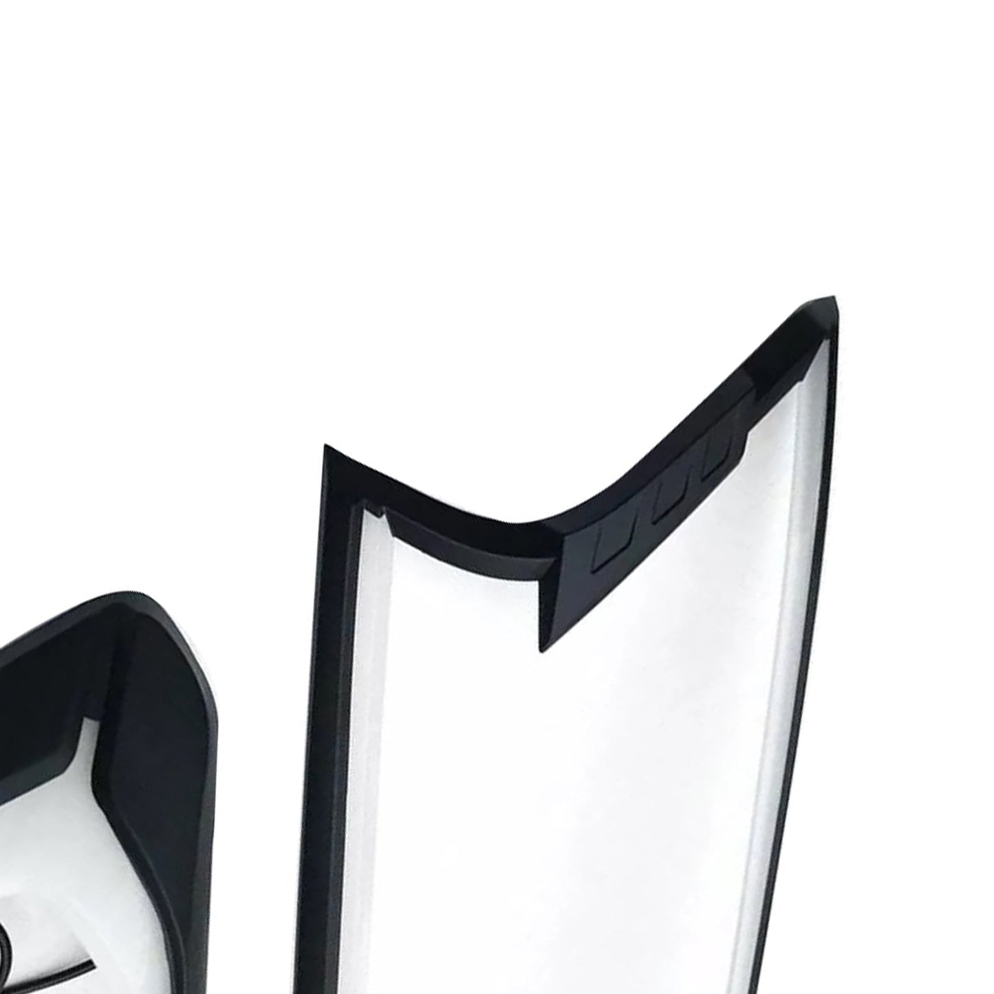 2x White Led Headlight Covers Suitable For Ford Ranger Wildtrak 2015-2020-2