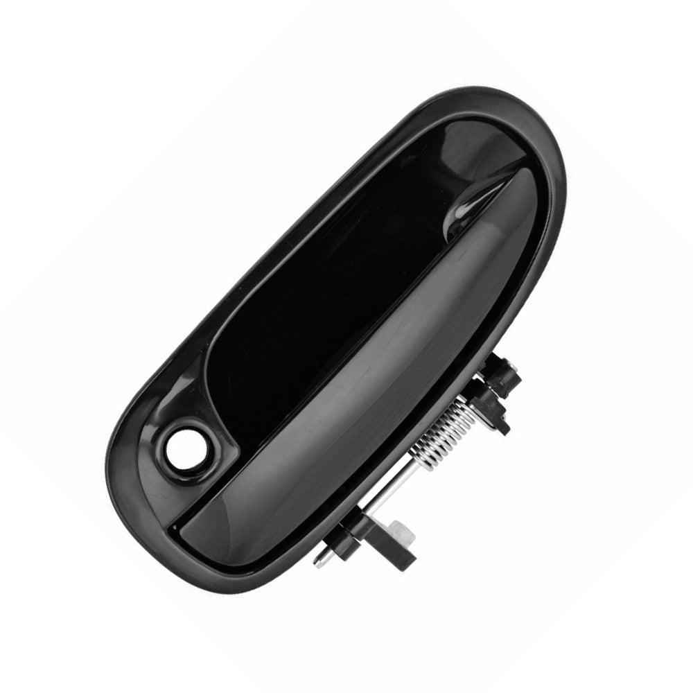 Smooth Black Front Left Outer Door Handle Suitable For Honda Civic EK 1995-2000-1