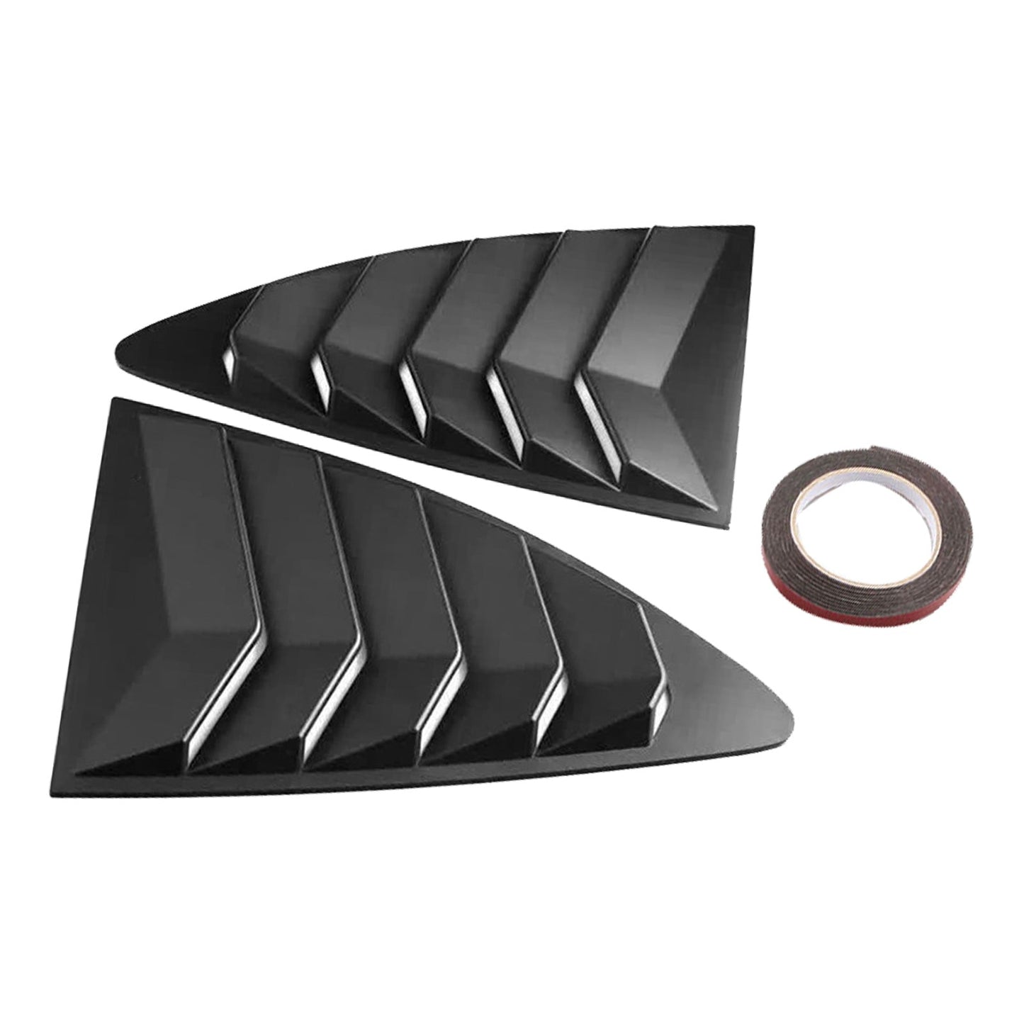 2x Car Rear Side Window Louvers Cover Suitable For Toyota 86 / Subaru BRZ 2013-2019-0