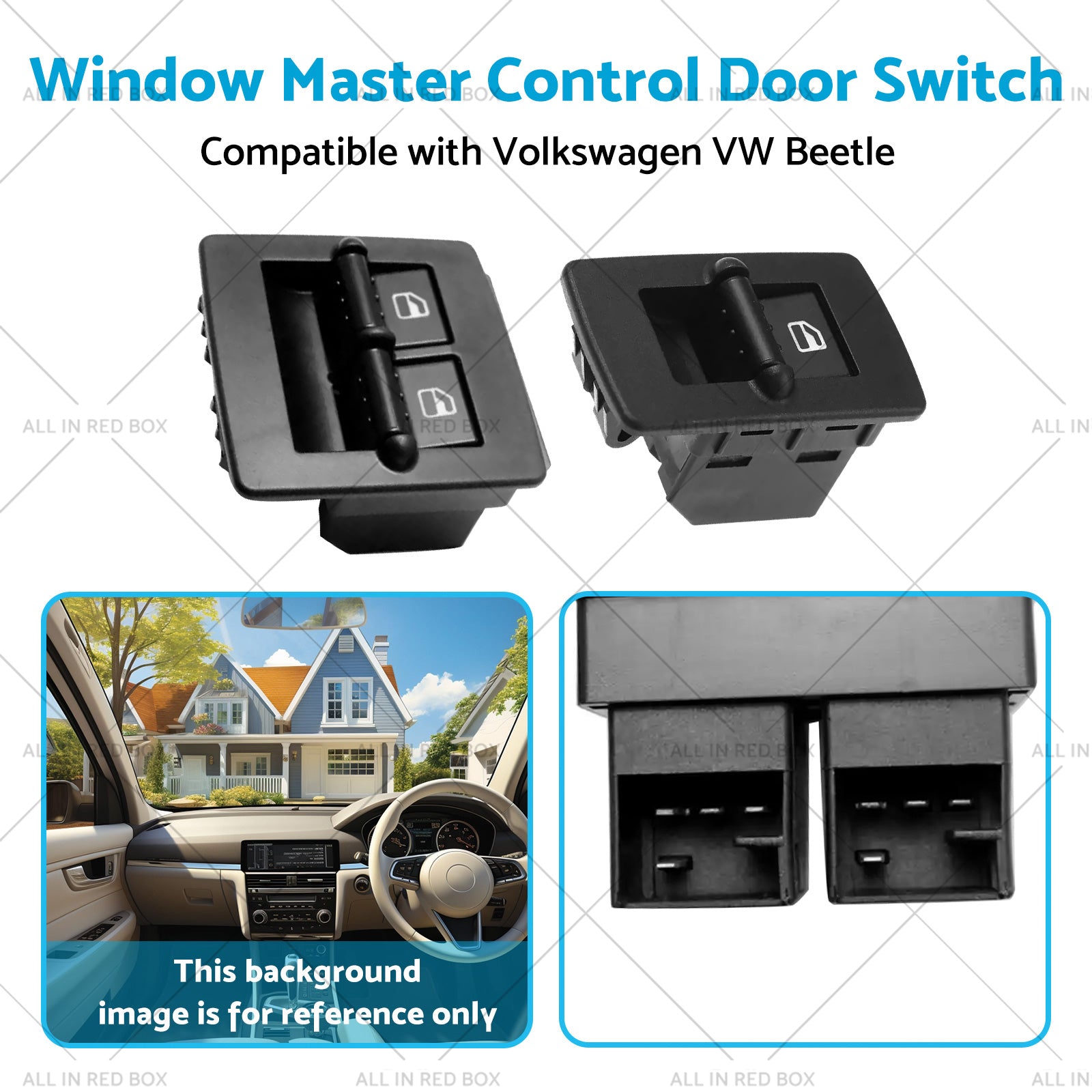 Right Hand Drive Power Window Master Control Door Switch Suitable For Volkswagen-4