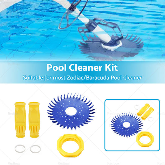 Suitable For Zodiac Baracuda Pool Cleaner Kit 2X Diaphragm 1X Skirt or Disc 1X Foot-1
