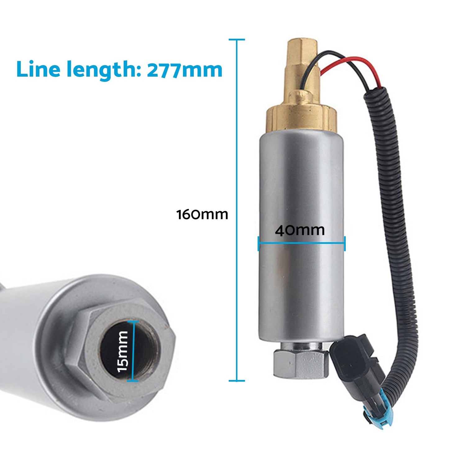 EFI MPI Fuel Pump Suitable for 861156A1 Mercruiser V6 and V8 305 350 Accessory-2