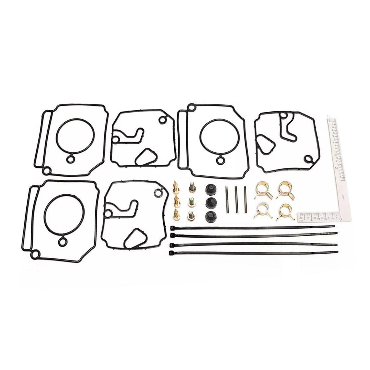 3xCarburetor Carb Rebuild Kit Suitable ForYamaha 2 Stroke 40/50HP Outboard Motor-2