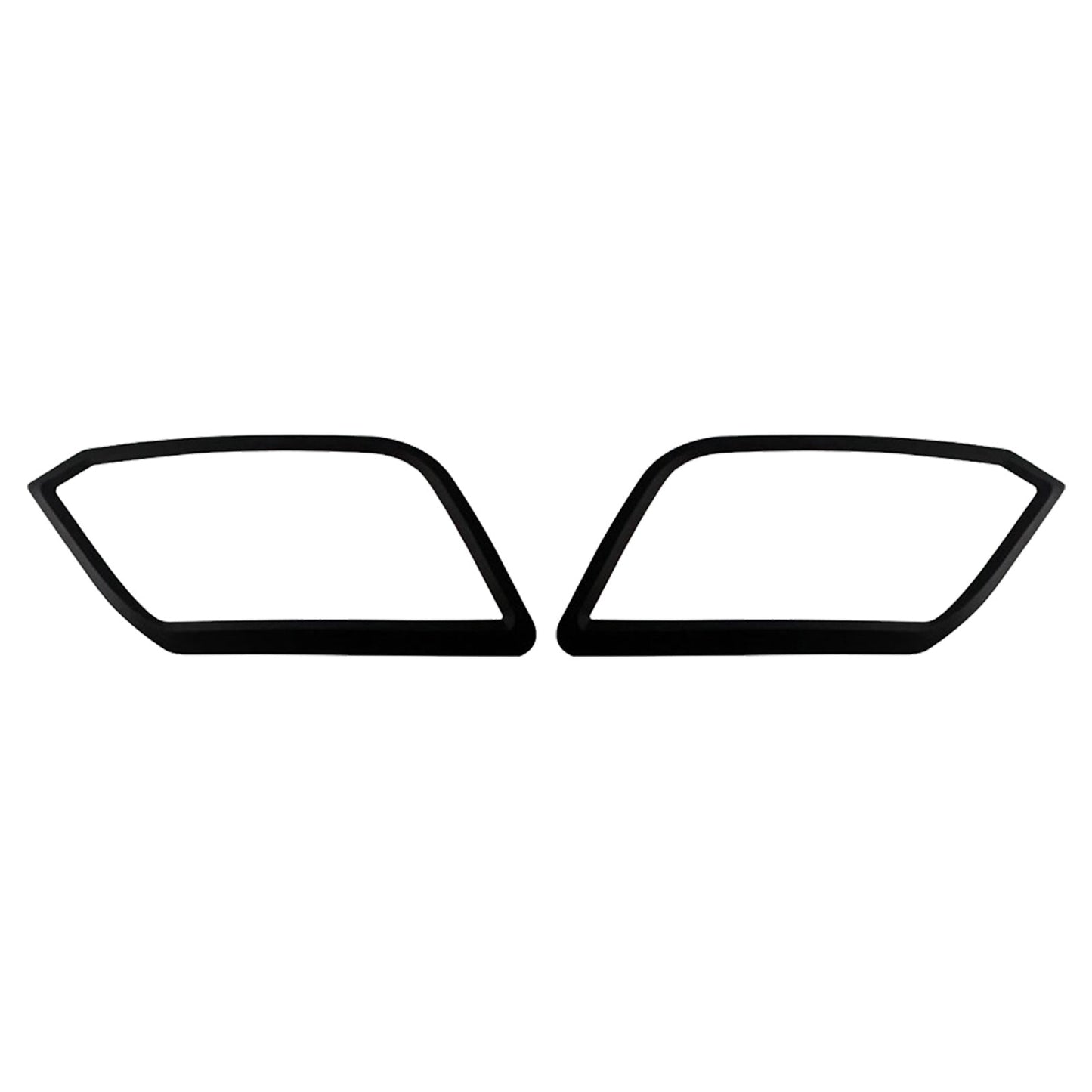 Pair of Front Headlight Cover Trims Suitable For VW Volkswagen Amarok 2009-2022-2