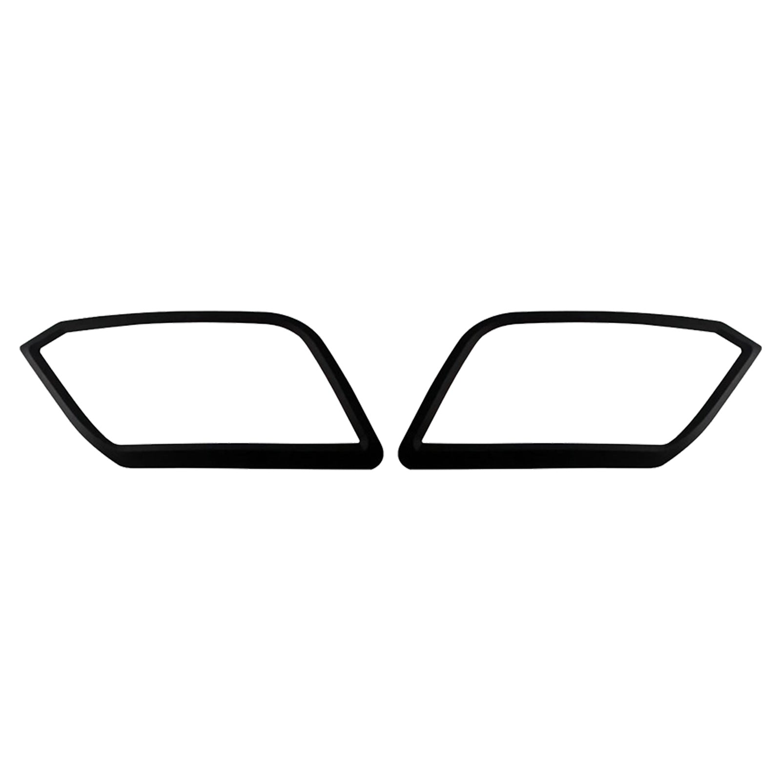 Pair of Front Headlight Cover Trims Suitable For VW Volkswagen Amarok 2009-2022-2