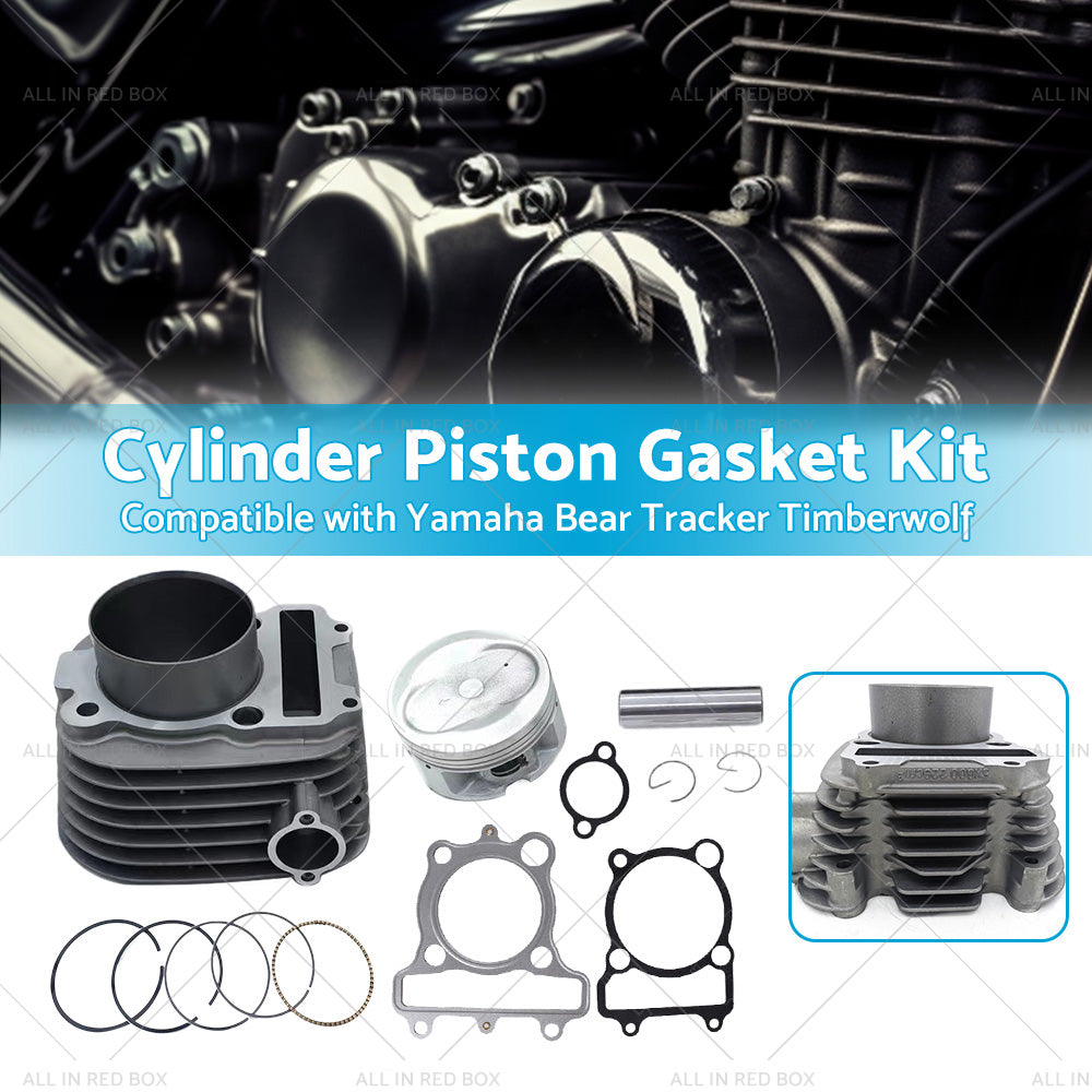Cylinder Piston Gasket Kit Suitable For Yamaha Moto-4 Bear Timberwolf 250-2