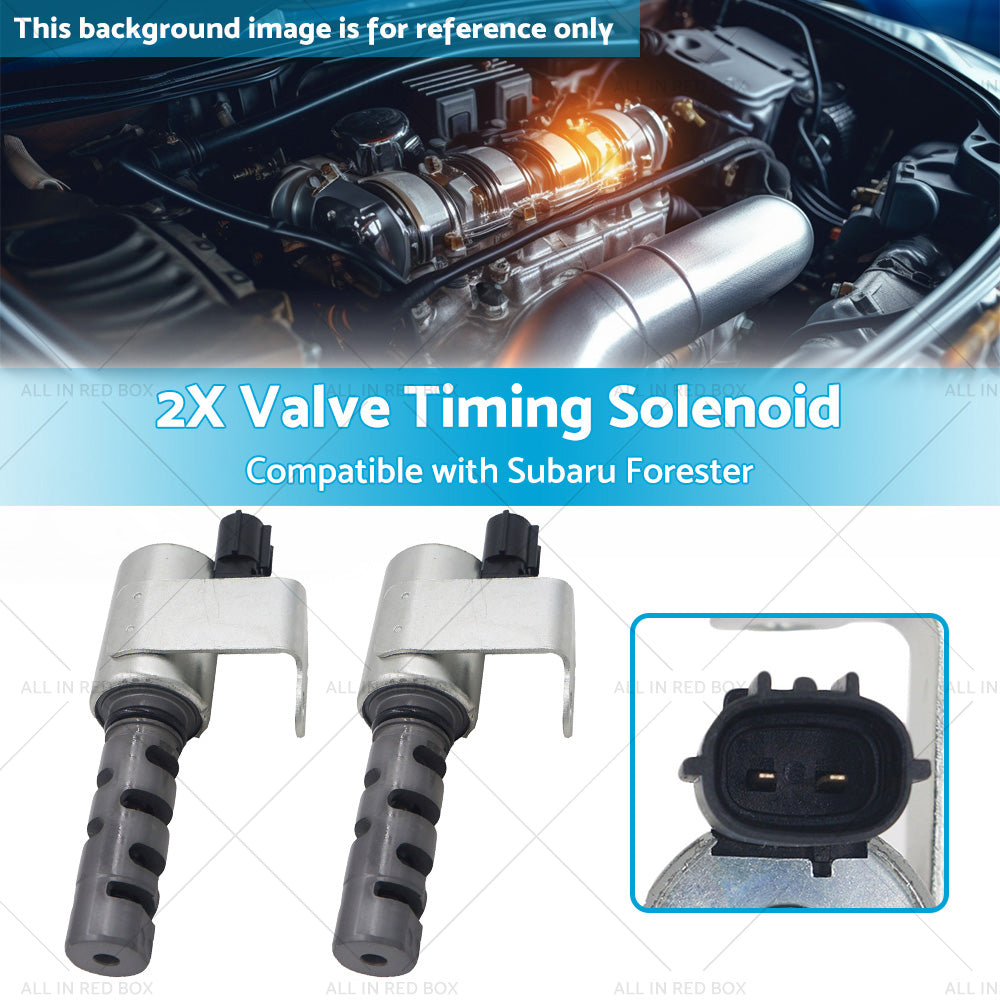 2PCS VVT Valve Timing Solenoid Suitable for Subaru Foreste Impreza Liberty-2