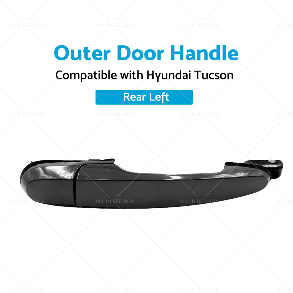 Rear Left Smooth Exterior Outer Door Handle Suitable For Hyundai Tucson 05-09-3