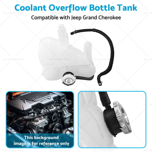 Coolant Overflow Bottle Tank Suitable for Jeep Grand Cherokee WK 3. 0L 01-2015-0