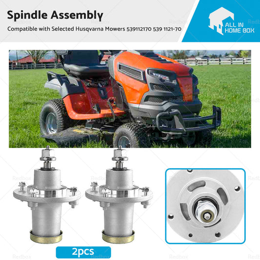 2x Spindle Assembly Suitable For Selected Husqvarna Mowers 539112170 539 1121-70-0
