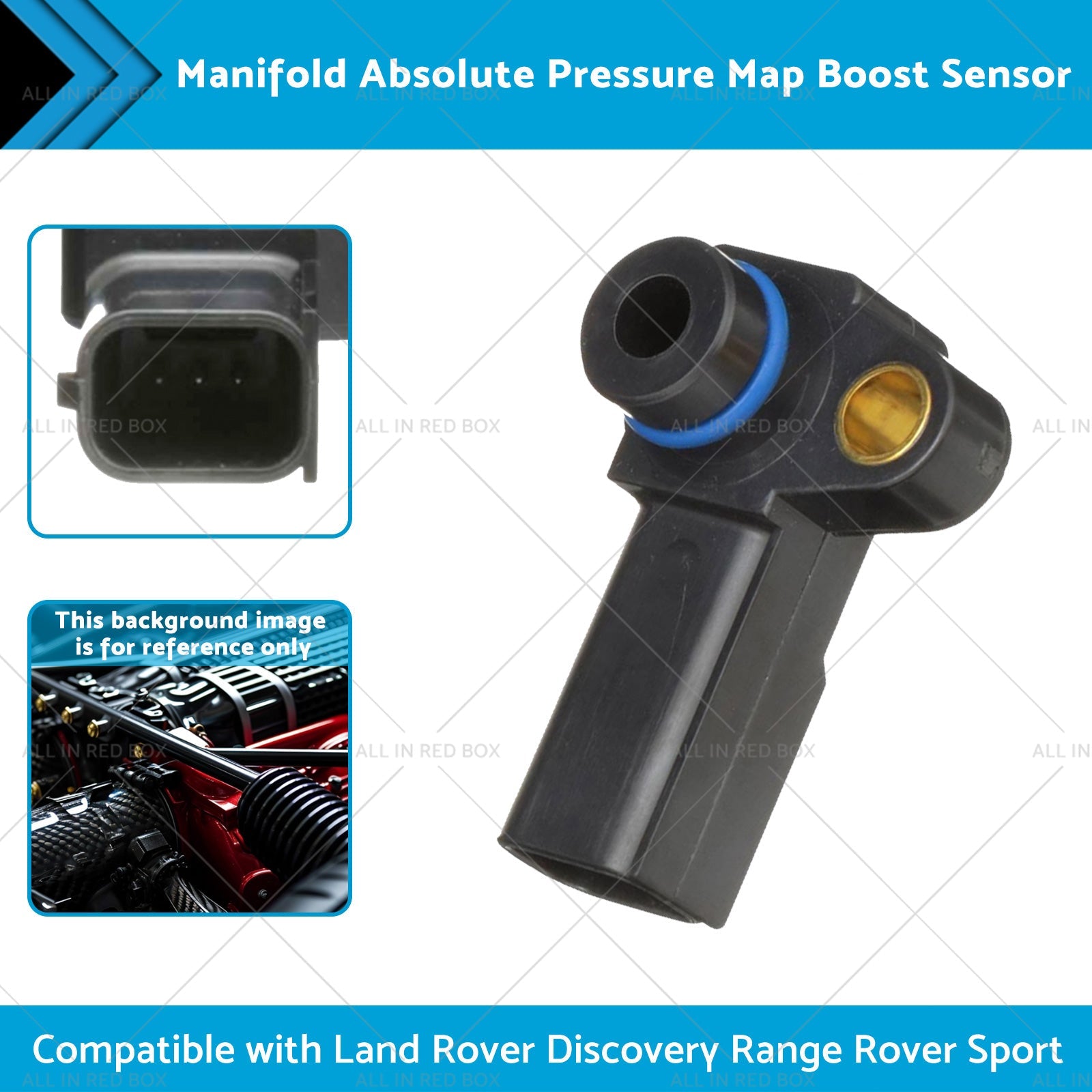 Manifold Absolute Pressure Map Boost Sensor Suitable for Land Rover Discovery-1