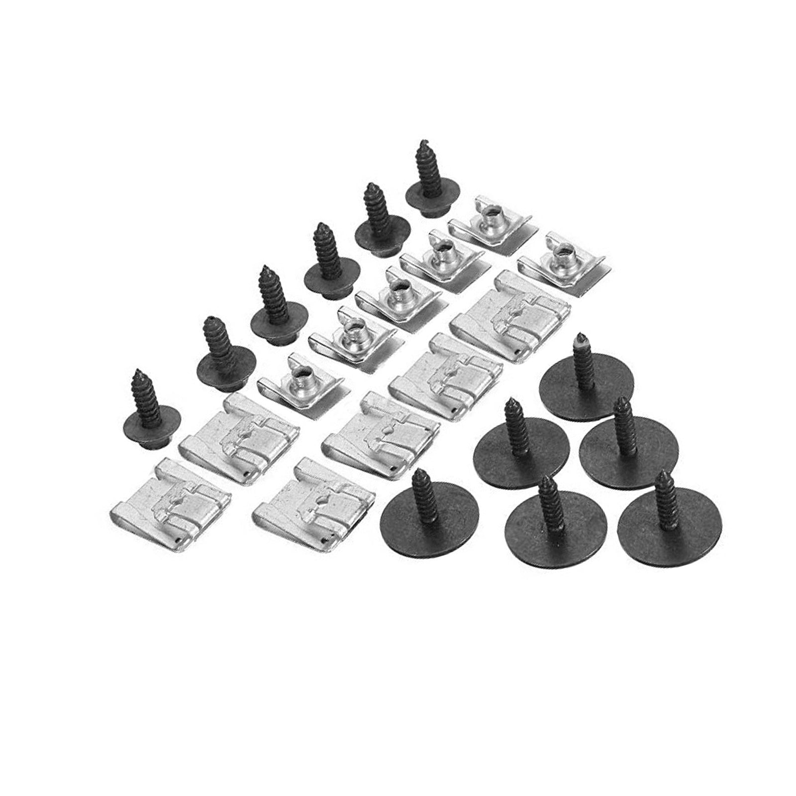 24x Engine Cover Undertray Fitting Clips Suitable For Mercedes C-Class W203 / S203-1
