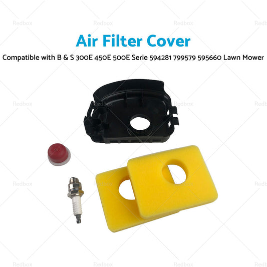 Air Filter Cover Suitable For B and S 300E 450E 500E Serie 594281 799579 Lawn Mower-1