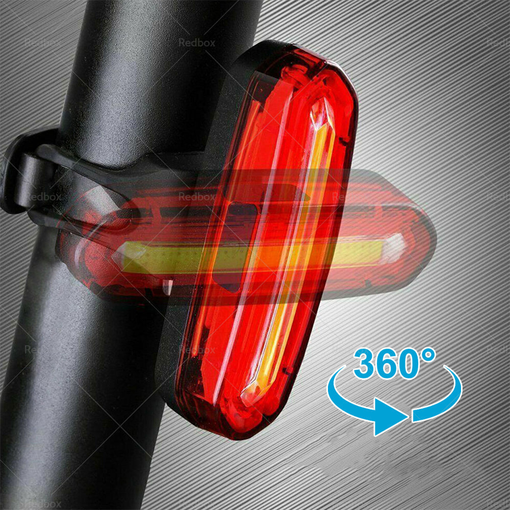 120 Lumens LED Bike Tail Light USB Rechargeable Powerful Bicycle Rear Light-1