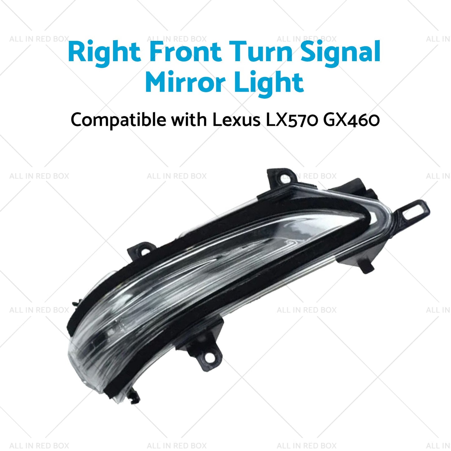 Right Front Turn Signal Mirror Light Suitable for Lexus 13-20 GX460 LX570-3