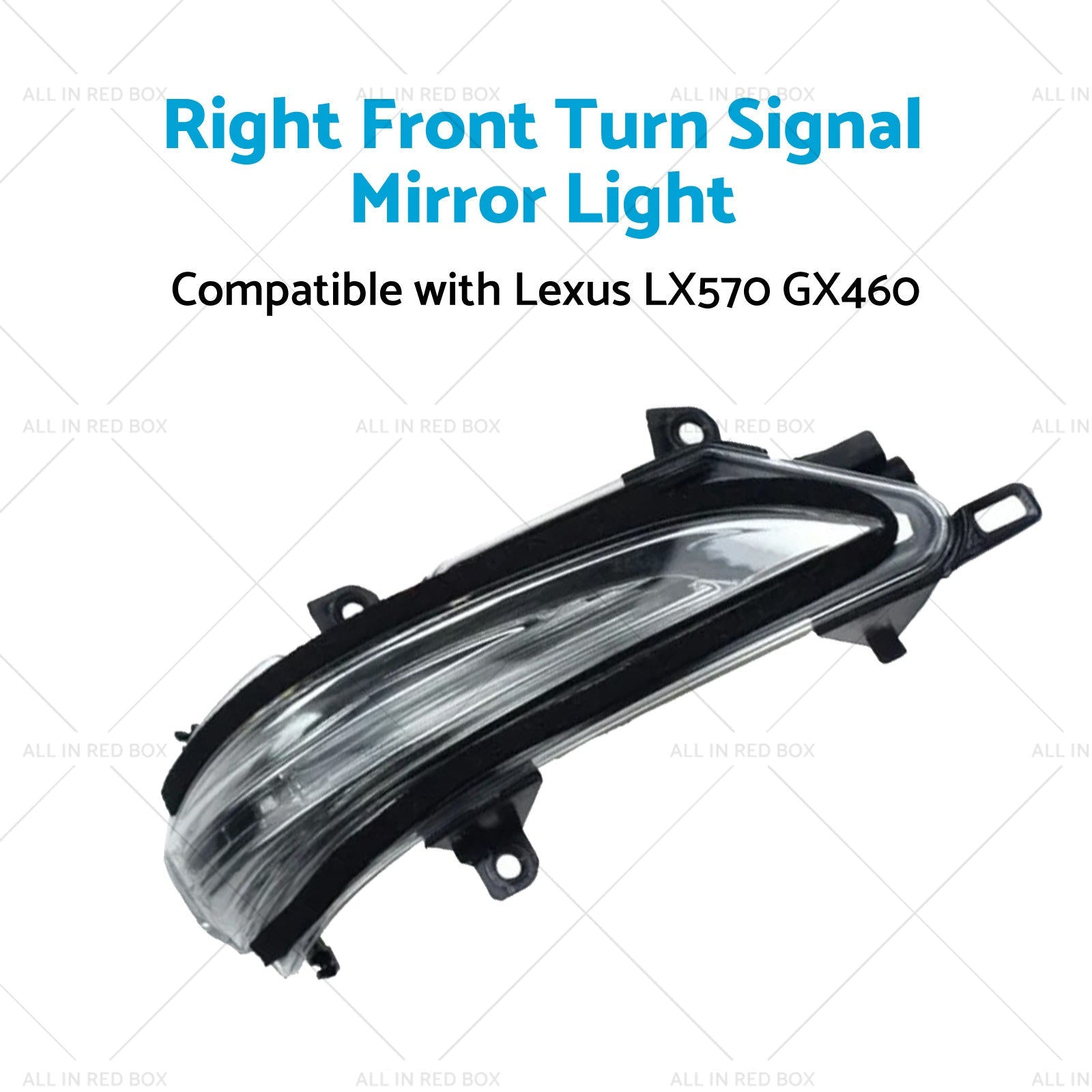 Right Front Turn Signal Mirror Light Suitable for Lexus 13-20 GX460 LX570-3