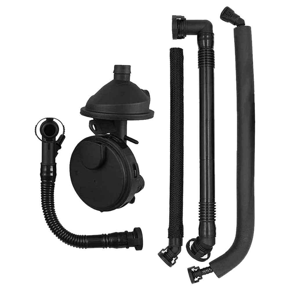 5x Crankcase Vent Valve & Breather Hose Kit Suitable For BMW M52 / M54 E46 / X3 / X5-0