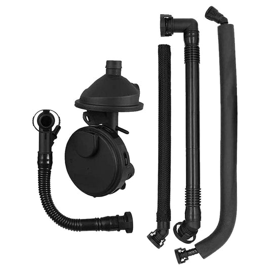 5x Crankcase Vent Valve & Breather Hose Kit Suitable For BMW M52 / M54 E46 / X3 / X5-0