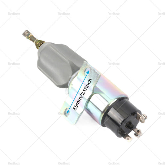 12V 24V Fuel Shutoff Solenoid Valve 1751ES Brand New-1