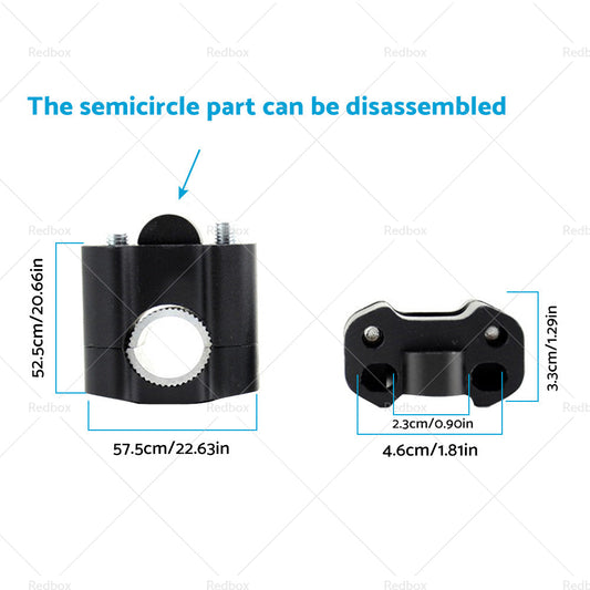 HandleBar Fat Bar Risers Mount Clamp Adaptor For  22mm to 28mm Pit Dirt Bike-1