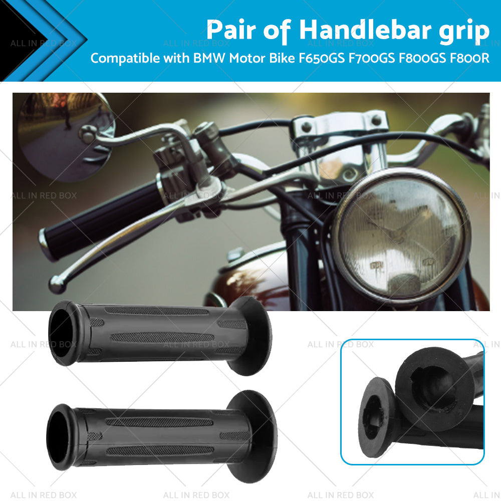 Pair Handlebar Grip Suitable for BMW F650GS F700GS F800GS F800R Without Heating-0