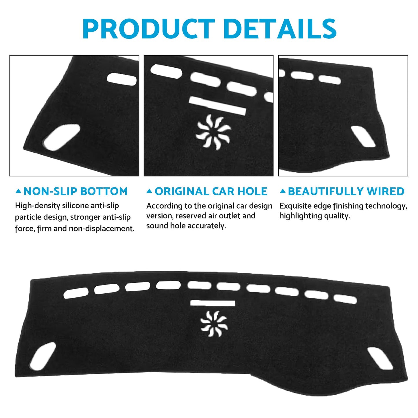 Dash Mat Cover Suitable For Mercedes-Benz CLA-Class C117 X117 2013-2019-3