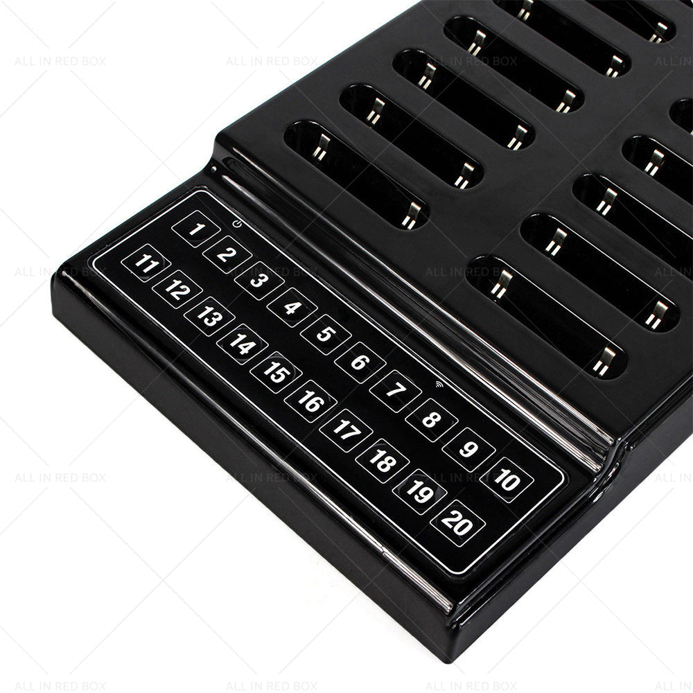 20 Restaurant Coaster Pager Guest Call Wireless Paging Queuing Calling System AU-2