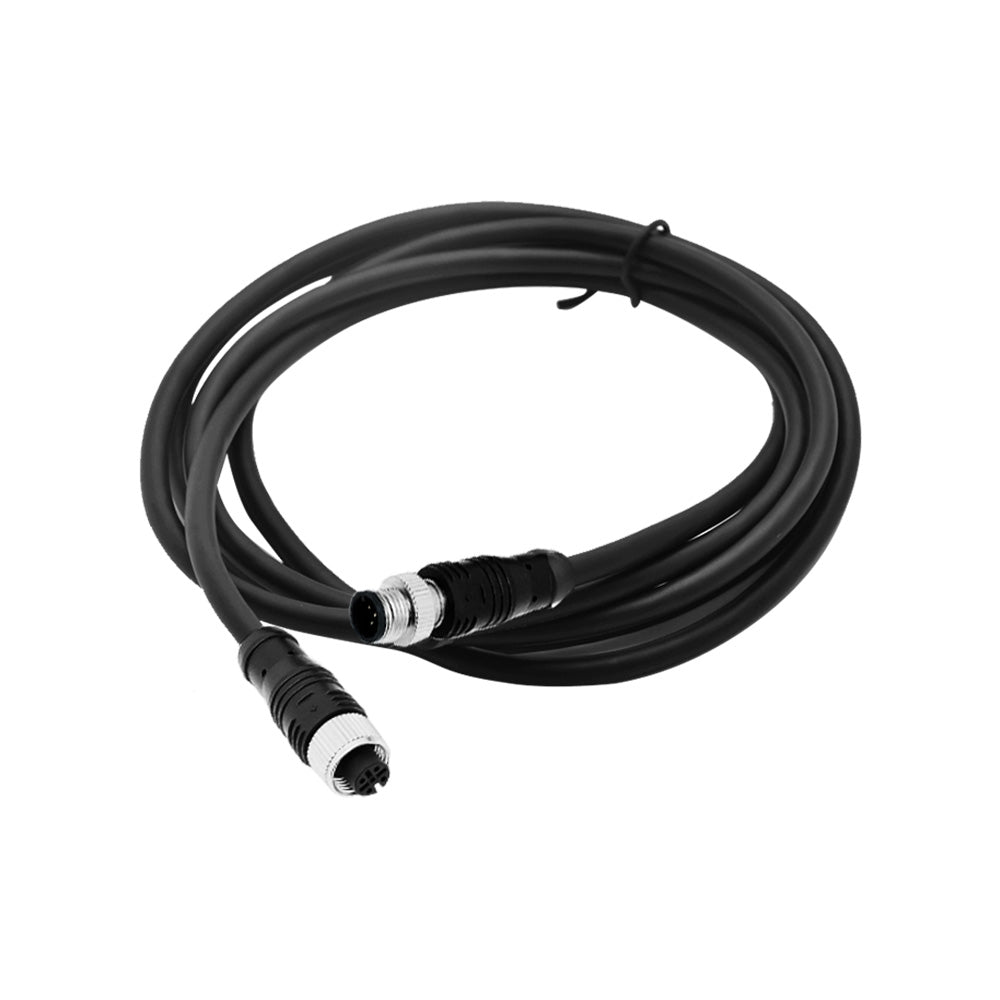5-Core Black 2m NMEA2000 Cable with Female Straight Head to Male Straight Head NMEA2000 Drop Cable-0