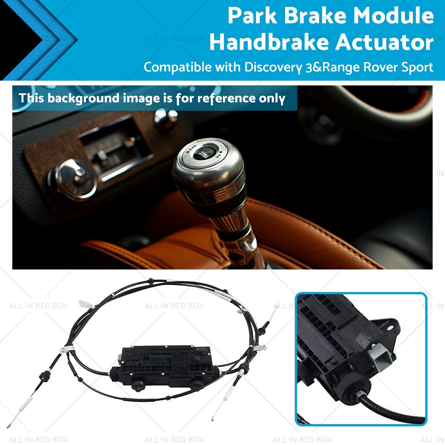 1x Park Brake Module Handbrake Actuator Suitable For D3  and  RRS 2005 - 2009-0
