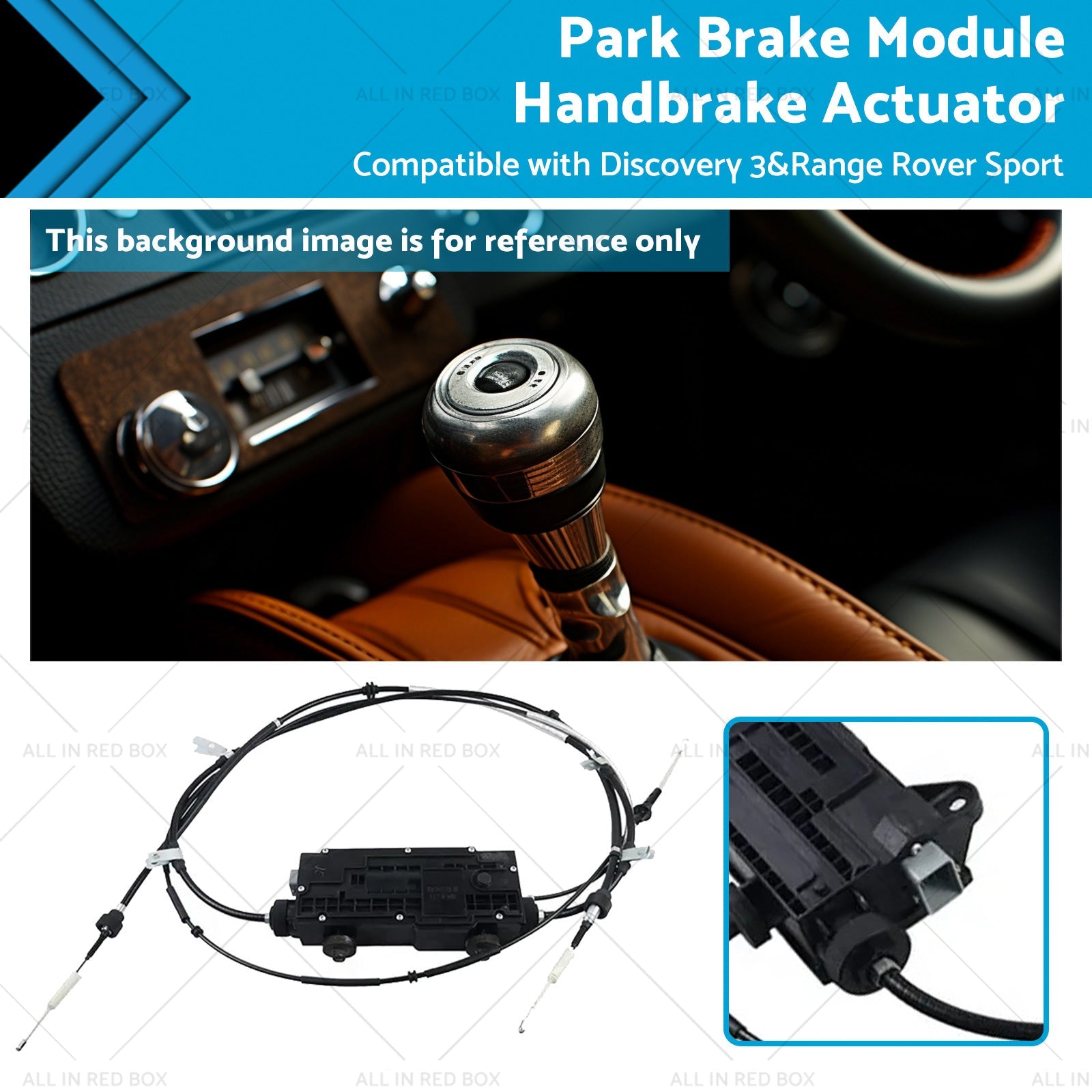 1x Park Brake Module Handbrake Actuator Suitable For D3  and  RRS 2005 - 2009-0