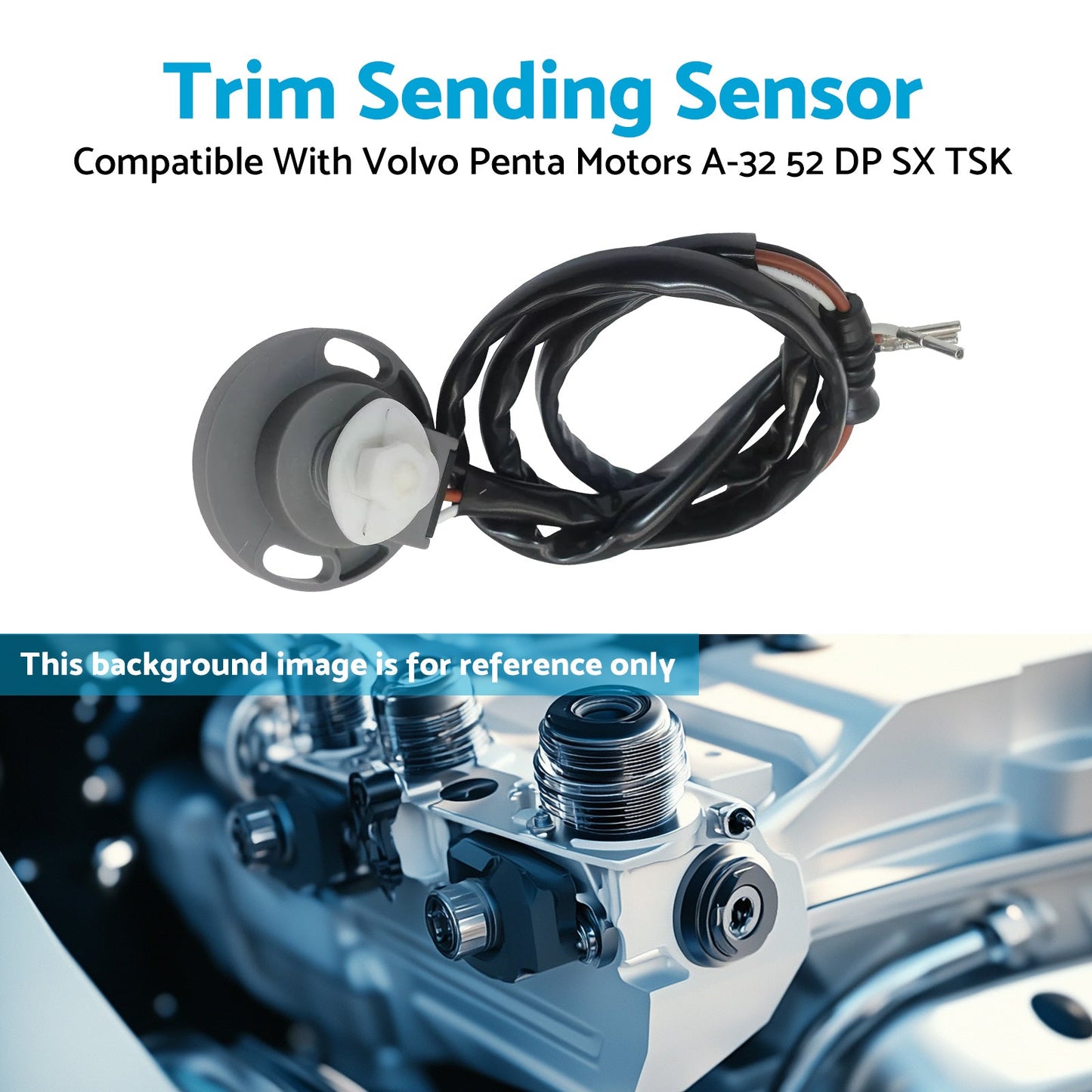 Trim Sensor/Sender Assembly Suitable For Volvo Penta Motors DP-S1 DPS-C SX-CLT-4