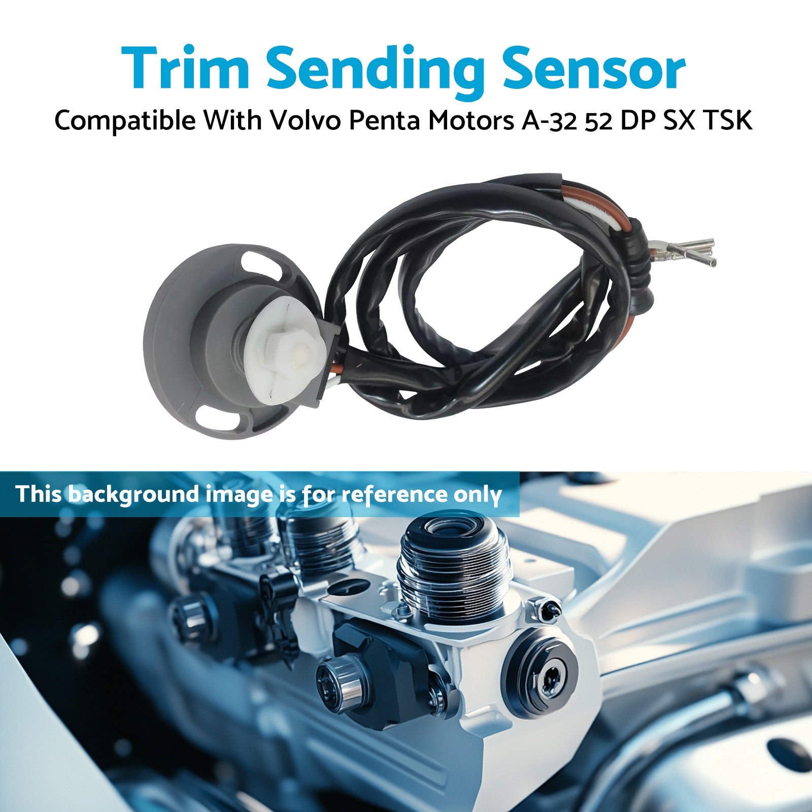 Trim Sensor/Sender Assembly Suitable For Volvo Penta Motors DP-S1 DPS-C SX-CLT-4