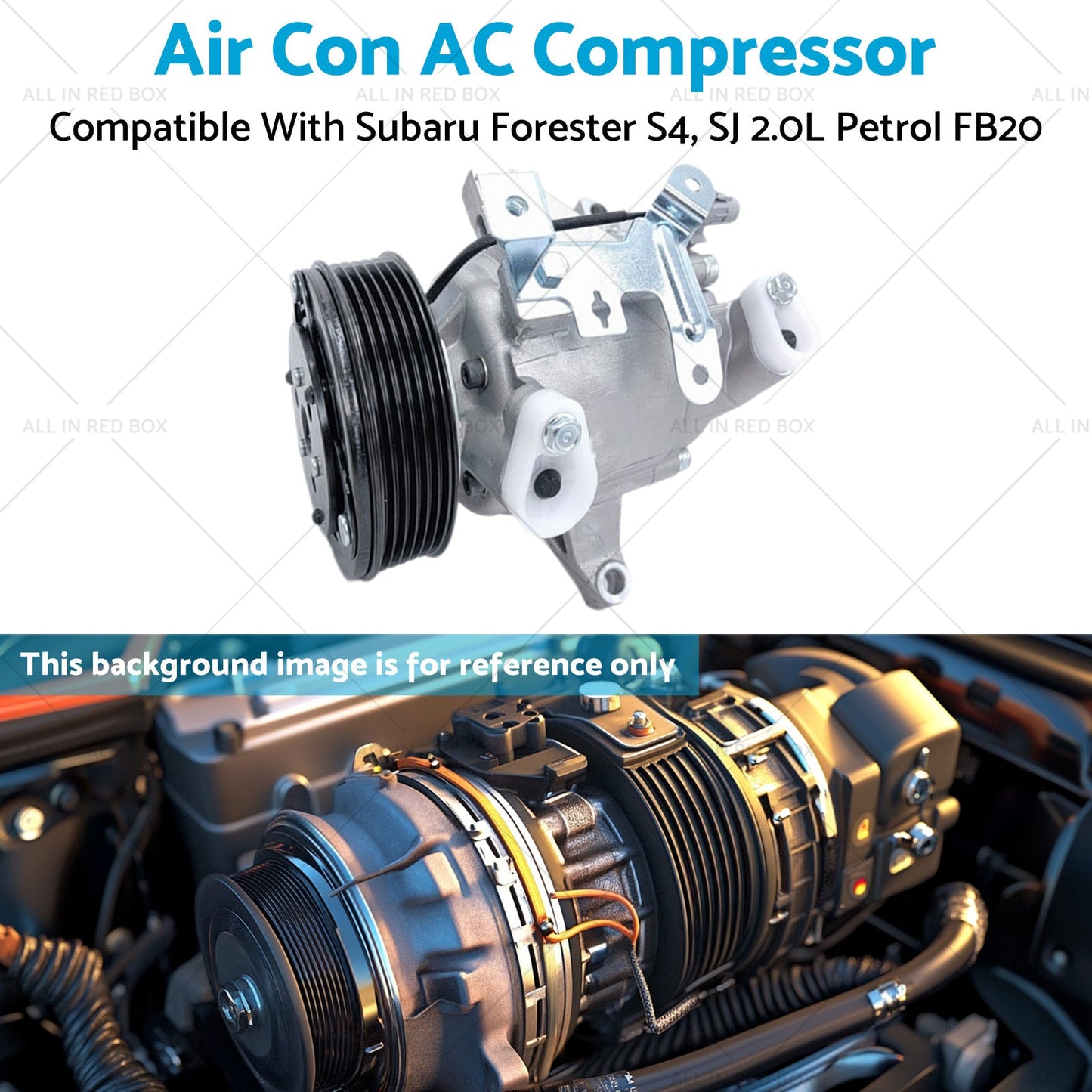 Air Conditioning Compressor Suitable for Subaru Forester S4, SJ 2.0L Petrol FB20-4