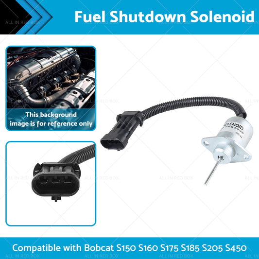 Fuel Shut Off Solenoid Valve Shutdown 6691498 1G925-60011 Suitable for Bobcat-1