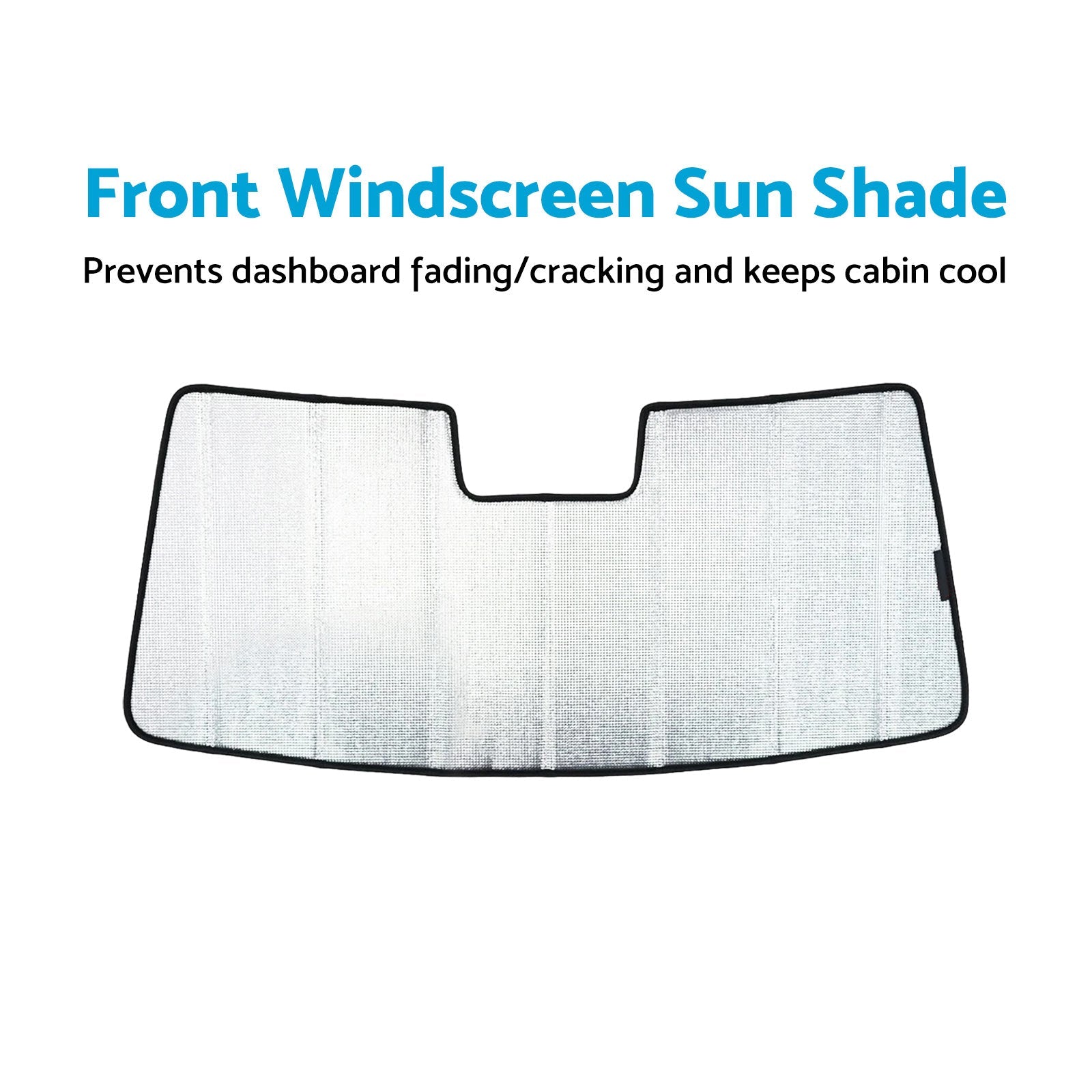 1Pcs Front Windscreen Sun Shade Sliver Suitable For BYD Shark 6 Ute 1.5 2024 on-5
