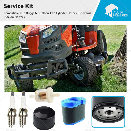 Service Kit Suitable For Briggs  and  Stratton Two Cylinder Motors Husqvarna Mowers-0