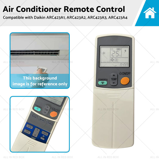 Air Conditioner Remote Control Suitable for Daikin ARC417A3 ARC417A14 ARC417A15-0