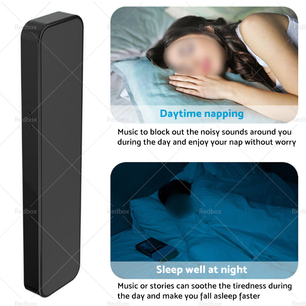 Under Pillow Speaker Bluetooth-5. 0 Rechargeable Bone Conduction Sound Soundbar-3