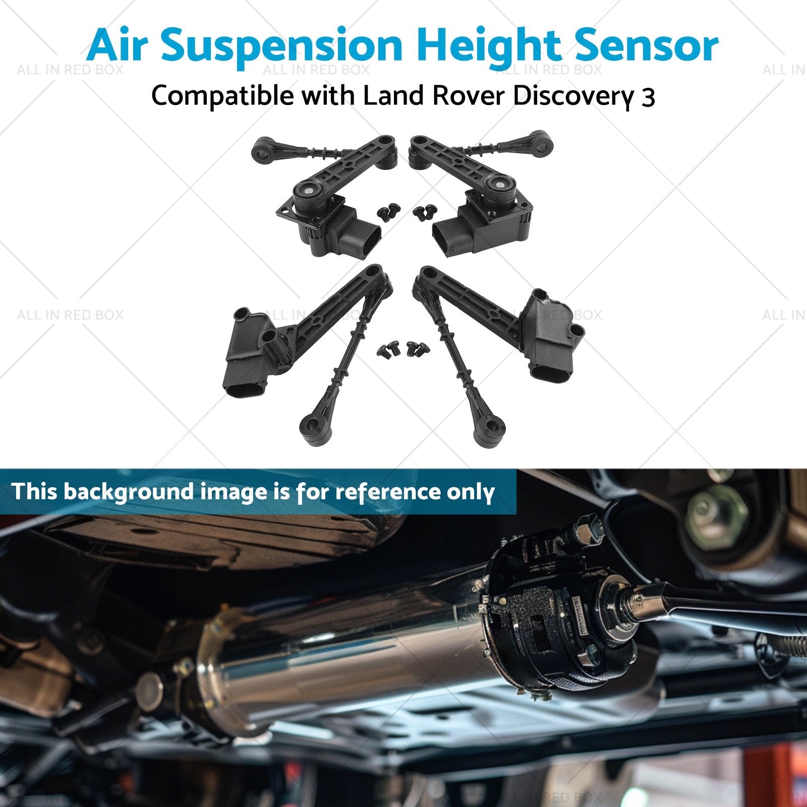 LR 4x Front Rear Air Suspension Height Sensor Suitable for Land Rover LR3 05-09-4