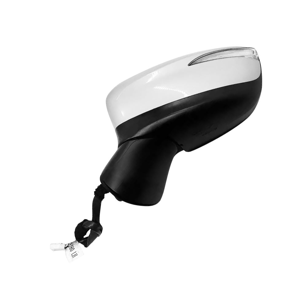 LH Door Wing Mirror Suitable For Mazda CX-5 2015-2016 White 8-Wire No Blind Spot-2