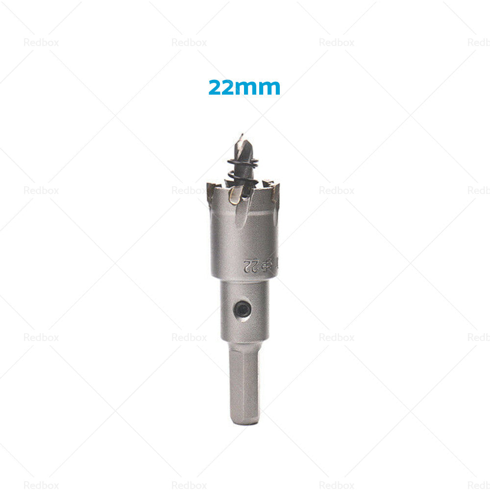 TCT Carbide Tip Hole Saw Carbide Metal Drill Bit Stainless Steel Cutter 16-53mm-8