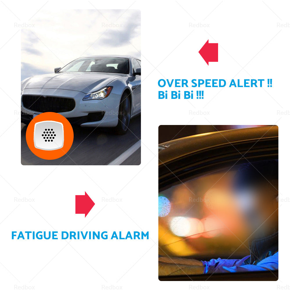 Truck GPS Speedometer 6. 2inch Extend Display Odometer Overspeed Alarm MPH KMH-3
