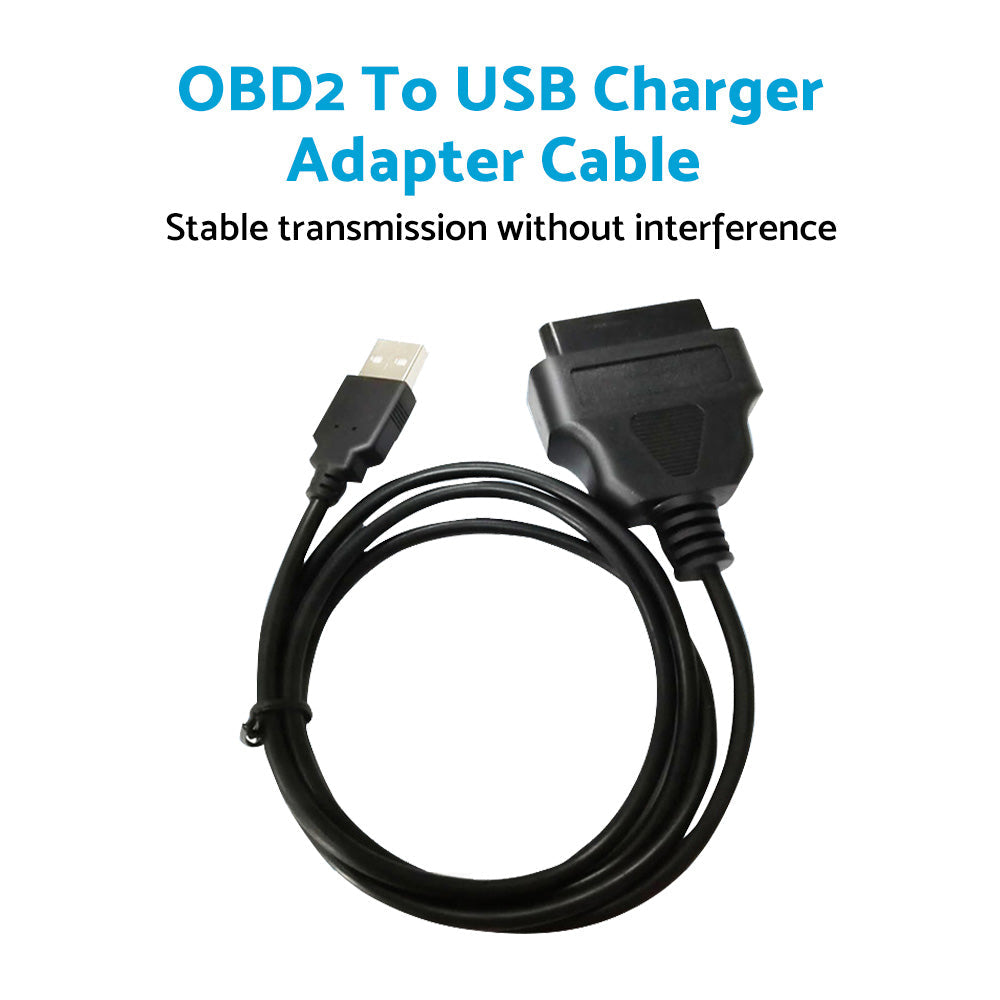 16-Pin OBD2 To USB Adapter Cable Connector Suitable For Vehicle Diagnostic Tool-4