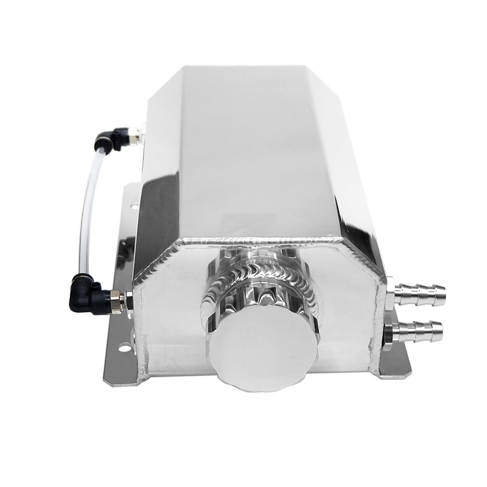 Universal Aluminum 2L Coolant Radiator Overflow Recovery Water Tank Bottle Suitable For Cars-2