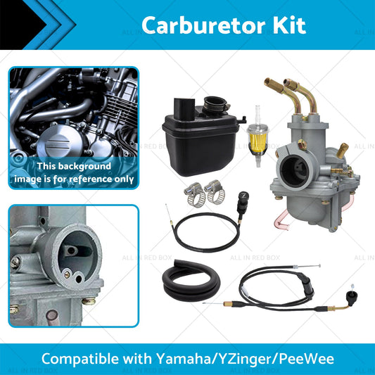 Suitable For Yamaha PEEWEE PW50 PY50 Carburetor Air Filter Throttle Choke Cable-1