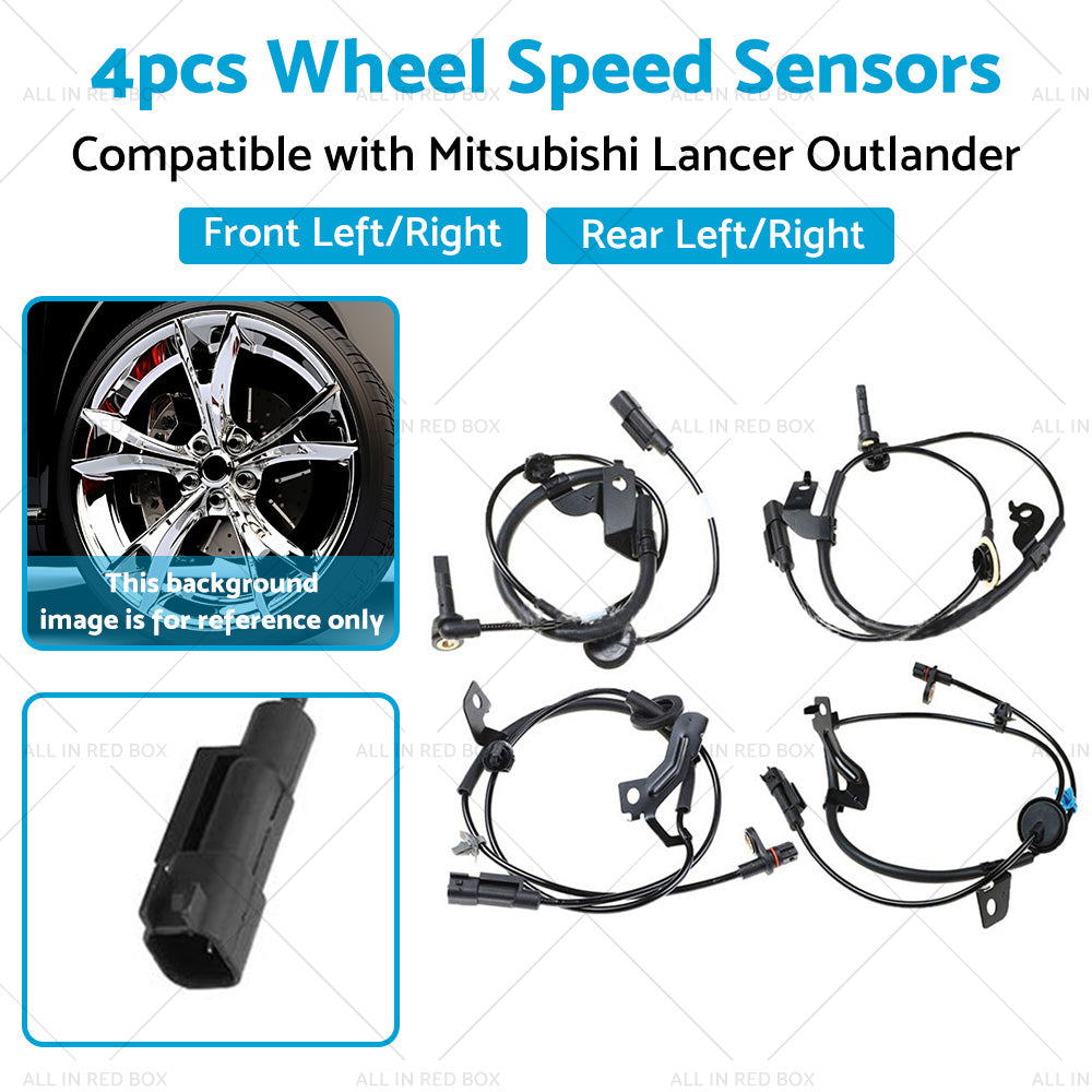 4隆脕 Wheel Speed Sensor Front Rear LR Suitable For Mitsubishi Lancer Outlander-2